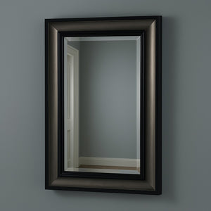 Florence Black and Grey Mirror