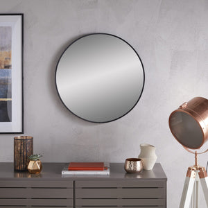 Bexley Black Metal Frame Mirror