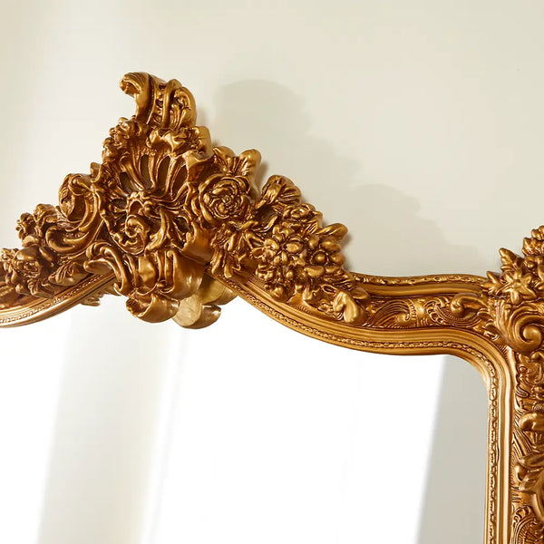 Burghley Grand Antique Gold Mirror