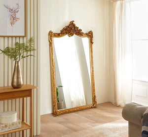 Burghley Grand Antique Gold Mirror