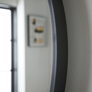 Bexley Black Metal Frame Mirror