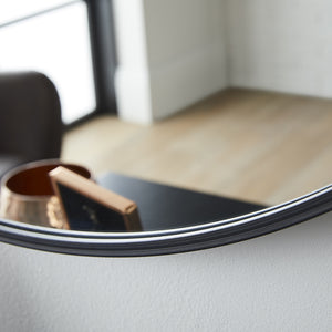 Bexley Black Metal Frame Mirror