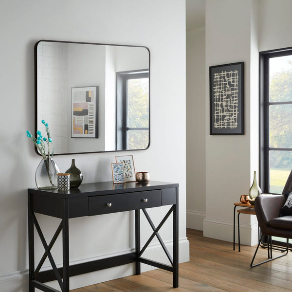 Camden Black Wall Mirror