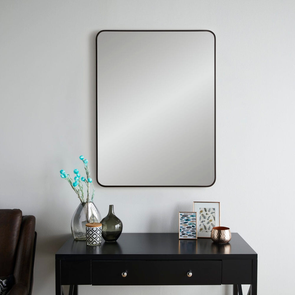 Camden Black Wall Mirror
