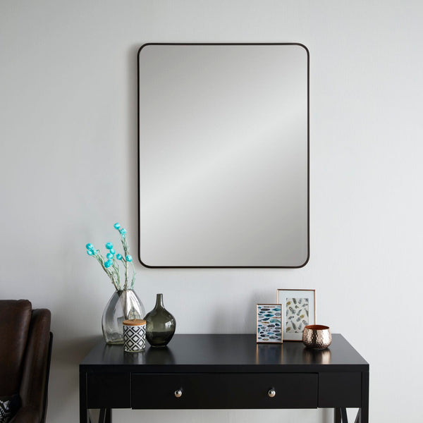Camden Black Wall Mirror