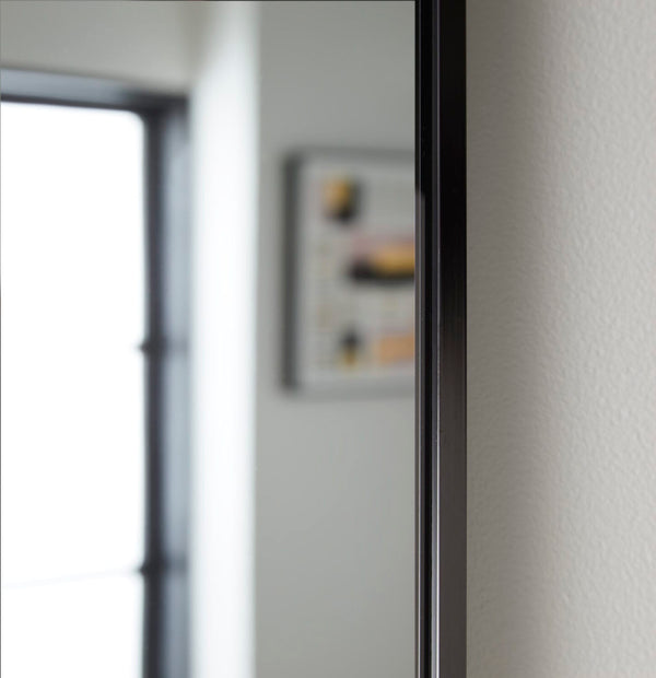 Camden Black Wall Mirror