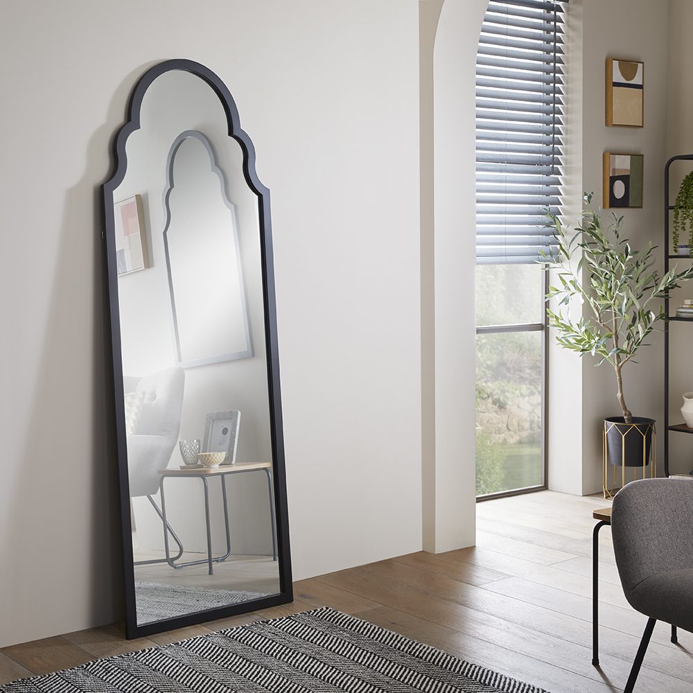 Casablanca Black Leaner Mirror