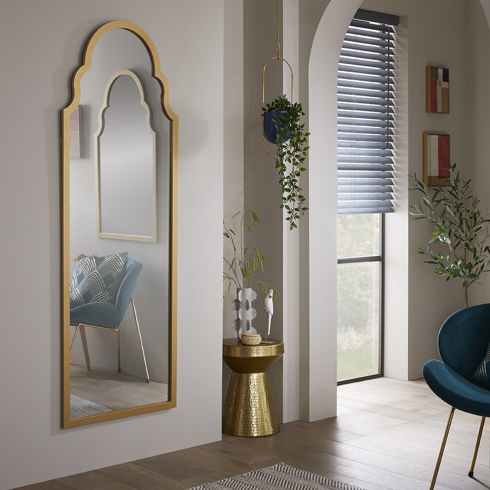 Casablanca Gold Leaner Mirror