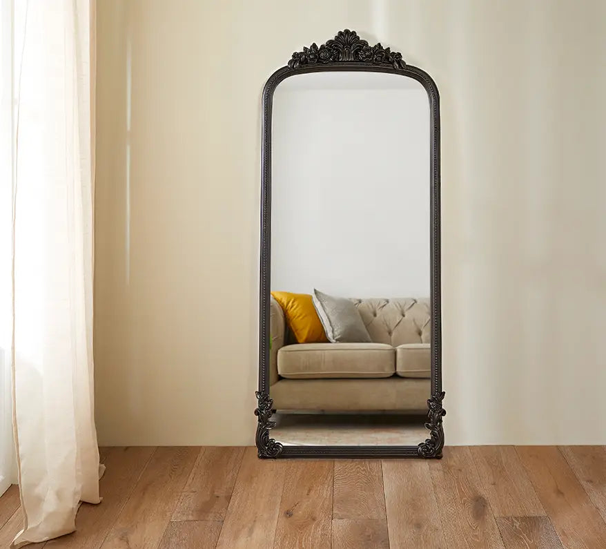 Chatsworth Black Full Length Mirror