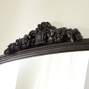 Chatsworth Black Leaner Mirror