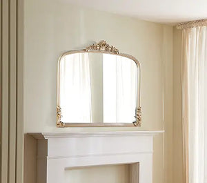 Chatsworth Champagne Overmantle Mirror