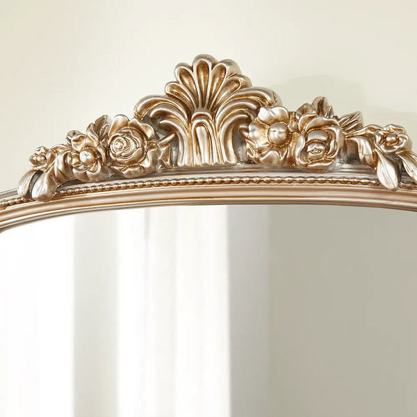 Chatsworth Champagne Overmantle Mirror