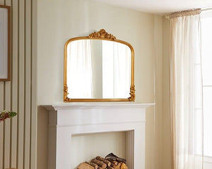 Chatsworth Gold Overmantle Mirror