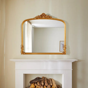 Chatsworth Gold Overmantle Mirror