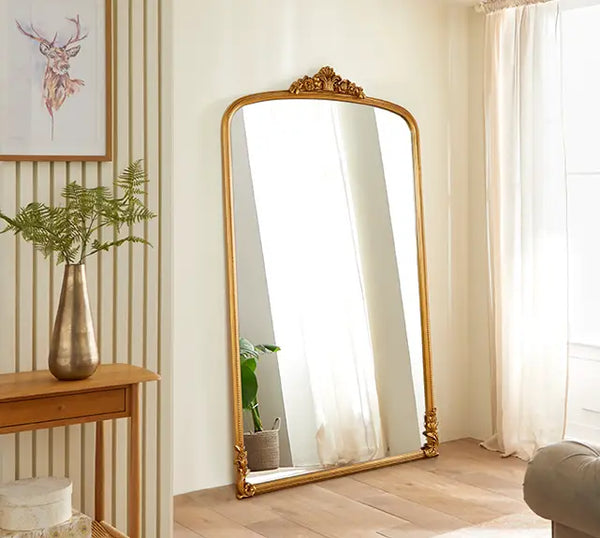 Chatsworth Gold Leaner Mirror