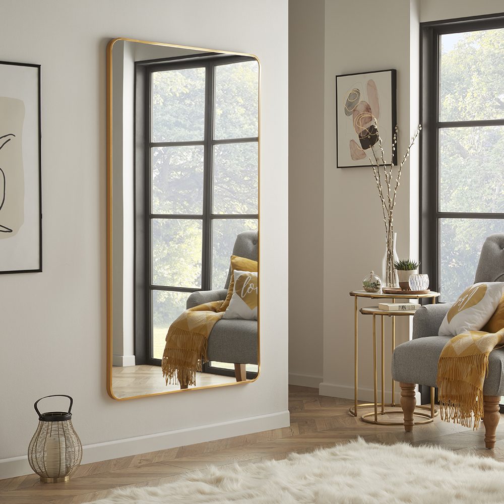 Camden Gold Mirror 150cm x 85cm
