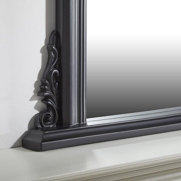 Canterbury Black Overmantle