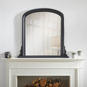 Canterbury Black Overmantle