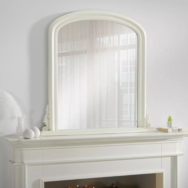 Canterbury White Overmantle