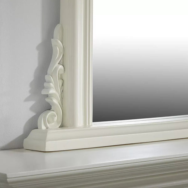 Canterbury Ivory Overmantle