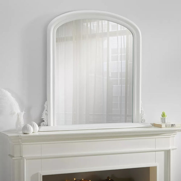 Canterbury White Overmantle