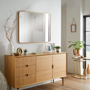 Camden Gold Wall Mirror