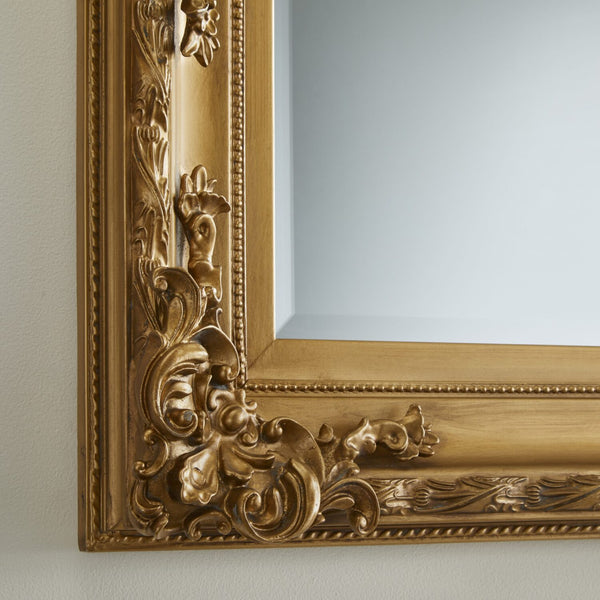 Carved Louis Gold Mirror