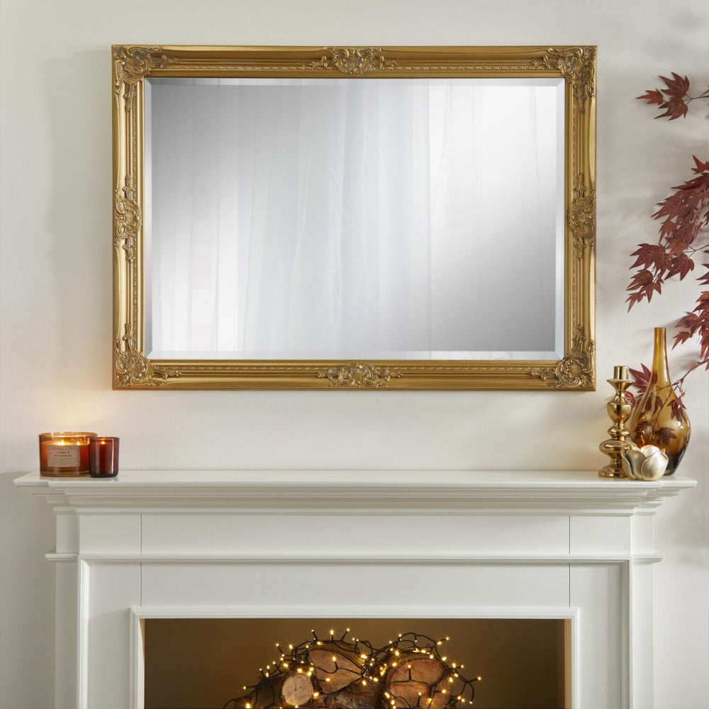 Highbury Antique Gold Wall Mirror