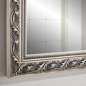 Harlington Silver Wall Mirror 90cm x 65cm