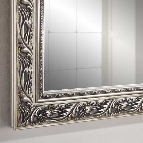 Harlington Silver Wall Mirror 90cm x 65cm