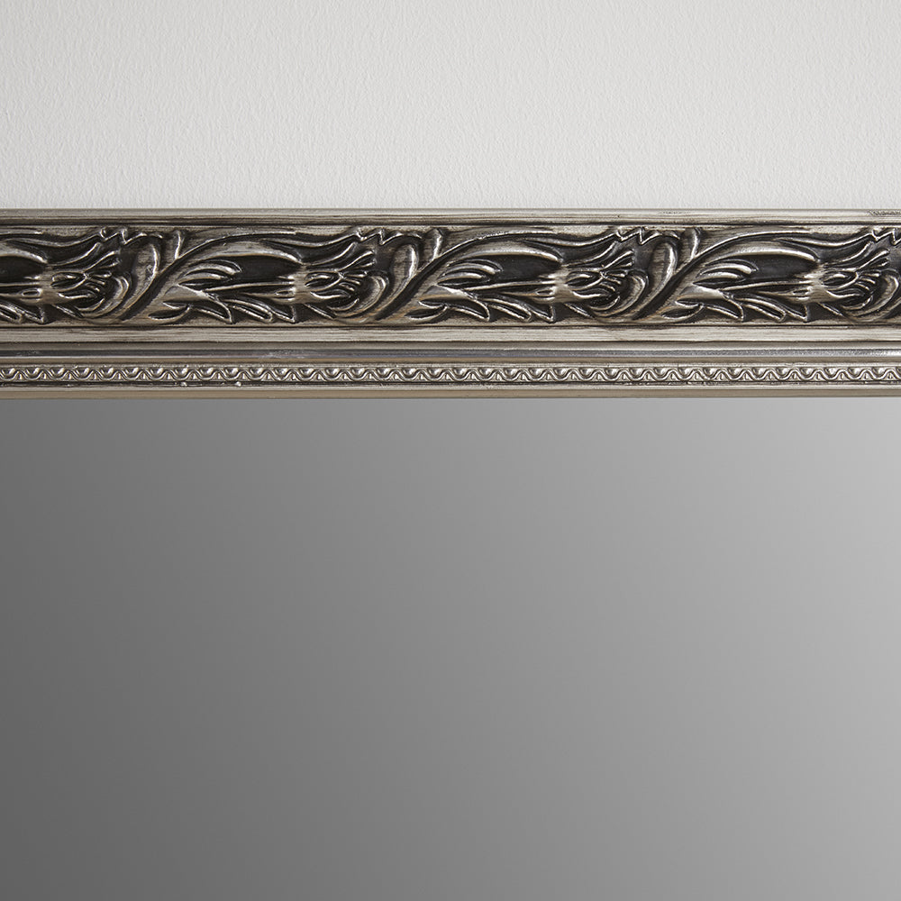Harlington Silver Wall Mirror 90cm x 65cm