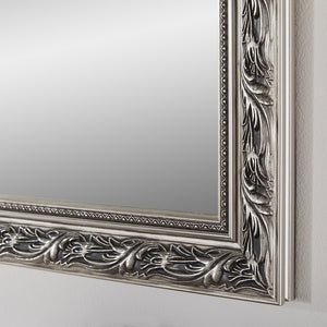 Harlington Silver Wall Mirror 90cm x 65cm