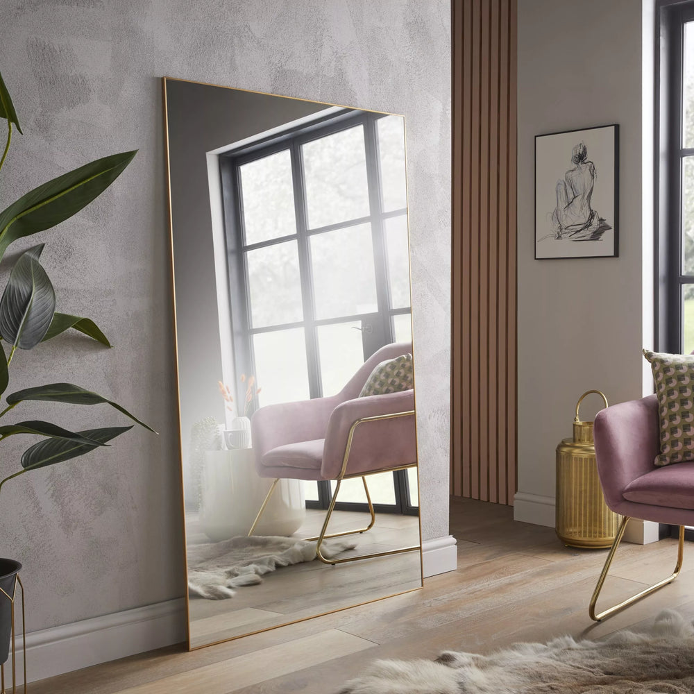 Islington Gold Mirror H 150cm x W 85cm