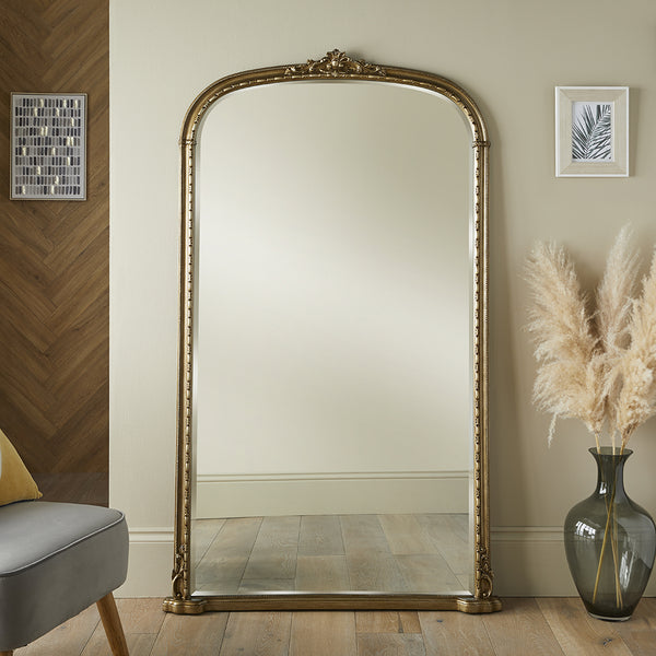 Mayfair Antique Leaner - Silver