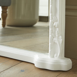 Mayfair Antique Leaner - White