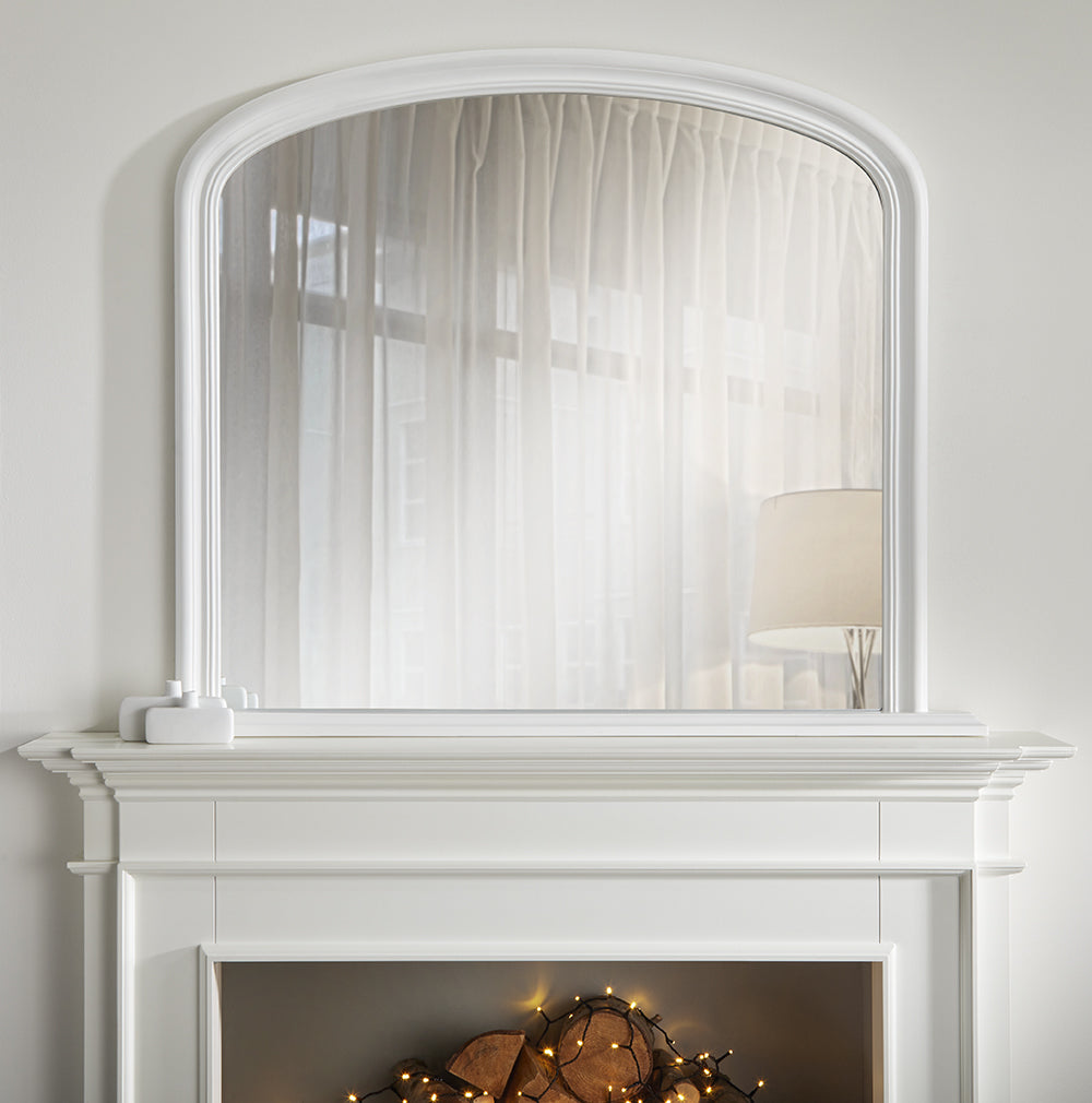 Osborne White Overmantle