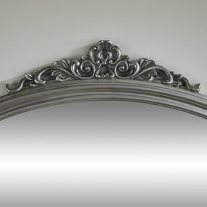 Richmond Silver Overmantle Mirror