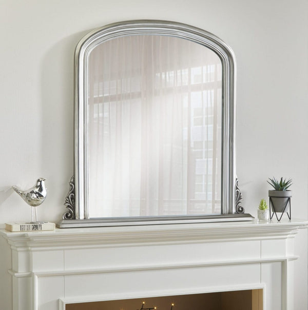 Canterbury Silver Overmantle