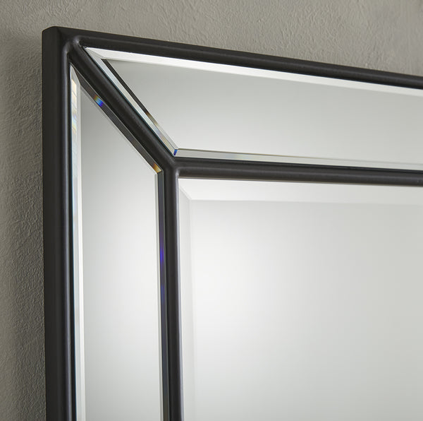 The Venetian Wall Mirror - Black
