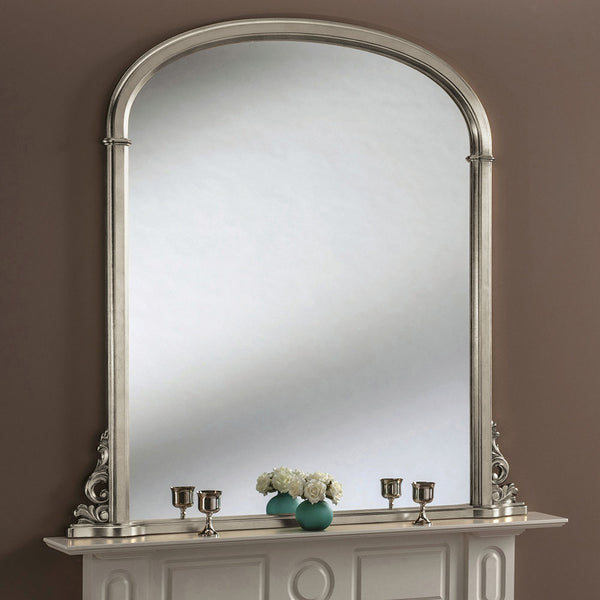 Hamlet Silver Overmantle Mirror