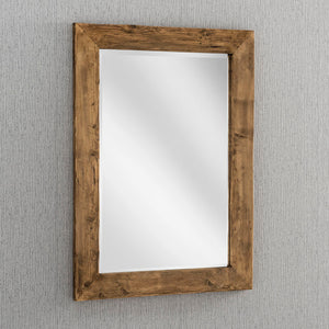 Rustic Reclaimed Wood Mirror