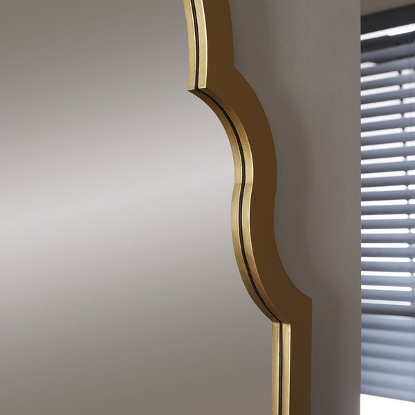 Casablanca Gold Leaner Mirror