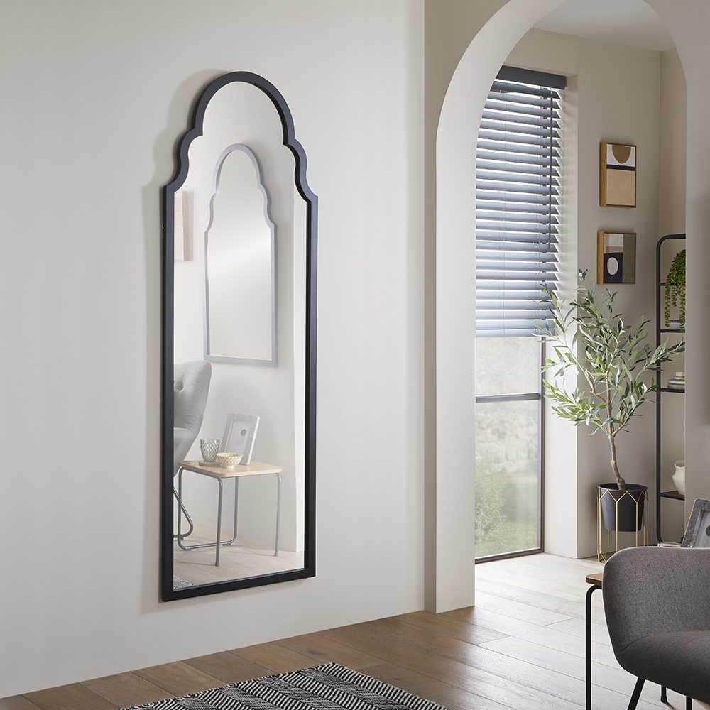 Casablanca Black Leaner Mirror
