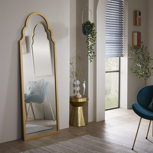 Casablanca Gold Leaner Mirror