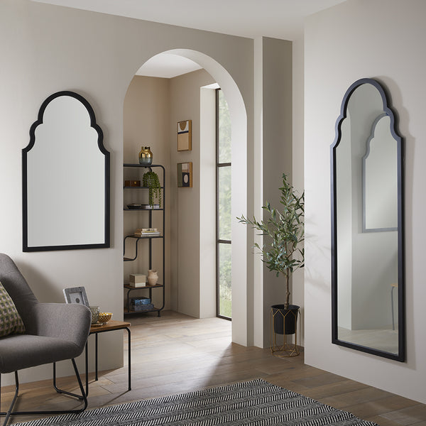 Casablanca Black Leaner Mirror