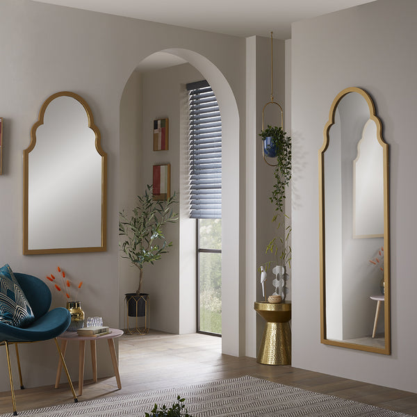 Casablanca Gold Leaner Mirror