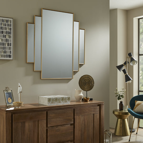 Charleston Gold Wall Mirror