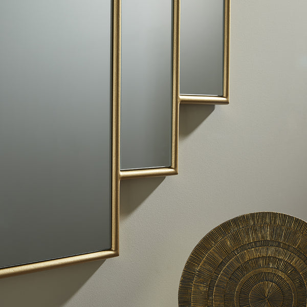 Charleston Gold Wall Mirror