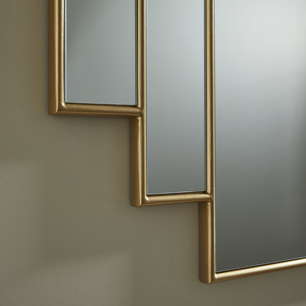 Charleston Gold Wall Mirror