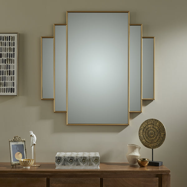 Charleston Gold Wall Mirror
